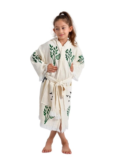 Brandsmiths Çocuk Sunset Spirit Kimono Sarı