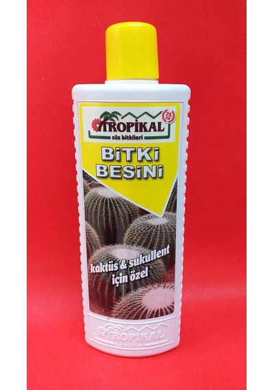 Tropikal Kaktüs & Sukulent için Özel Bitki Besini 500 ML