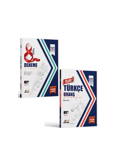 Hız Ve Renk Yayınları Tyt 15 X 40 Türkçe Ve 8'li Genel Deneme Seti