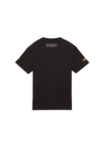 Puma X Pokemon Genç Geniş Kesim Grafik Detaylı Tişört 634944 01 Siyah