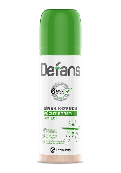 4 Adet Detan Defans Protect Sinek Kovucu Vücut Spreyi 100 Ml