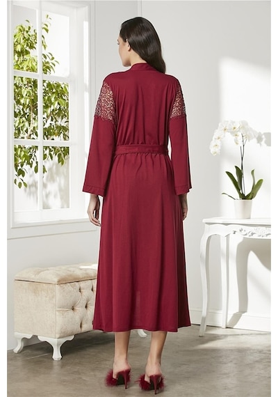 Pierre Cardin 5045 Penye Altılı Takım - Bordo Bordo