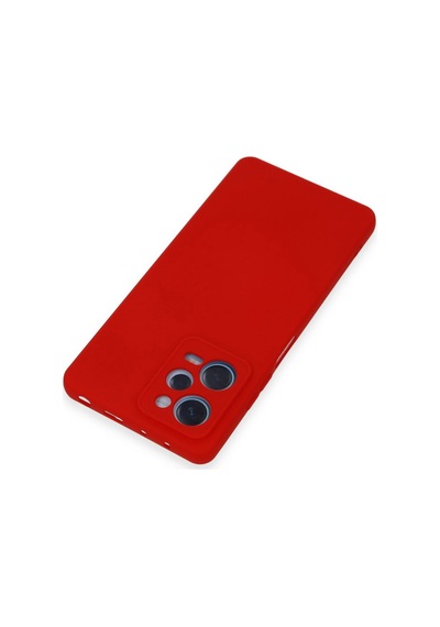 Xiaomi Redmi Note 12 Pro 5g Kılıf Nano İçi Kadife Silikon Kırmızı