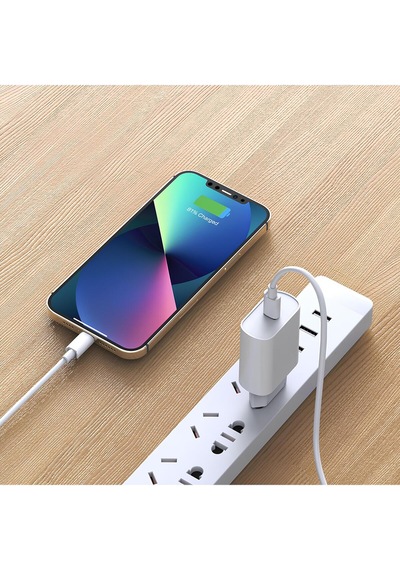 Type C-lightning 20 W Hızlı Şarj Adaptörü Ve Kablosu İphone Samsung Xiaomi Huawei İle Uyumludur