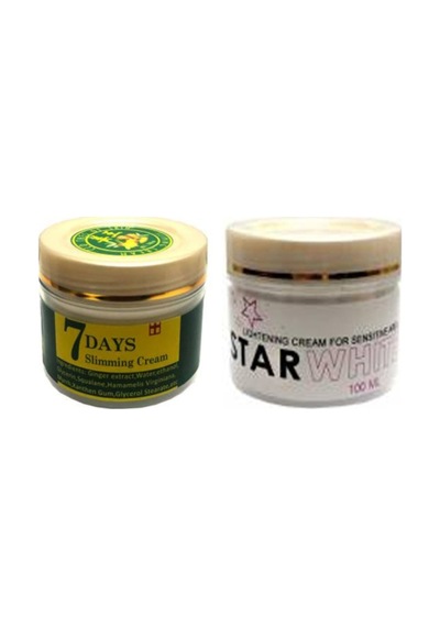 Hintohu 7days Slimming Cream Ginger Miracle 100ml Vücut Bakım Ve Starwhite 100ml Genital Cilt Bakım
