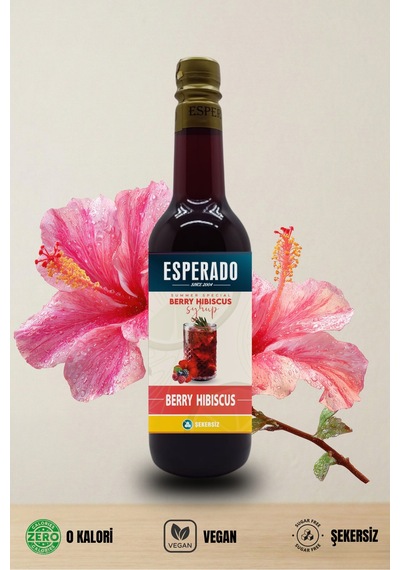 Berry Hibiskus Şekersiz Meyve Kokteyli Konsantresi 750 Ml - 1:5