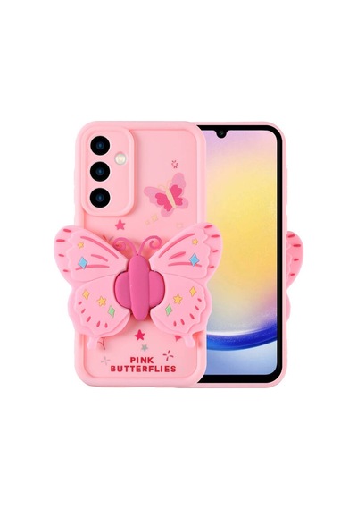 Galaxy Uyumlu A25 Kılıf Kamera Korumalı Figür Tasarımlı Kapya Kapak