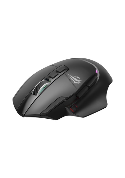 Havit Gamenote Ms967wb Tri-mode Rgb Kablosuz Gaming Mouse, 22.000 Dpı,2.4ghz ,bt 5.2, Paw3311 Sensör