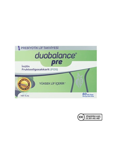 Nbt Duobalance Pre Probiyotik 60 Saşe