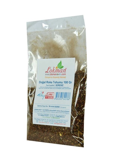 Doğal Roka Tohumu 100 Gr Paket Diğer