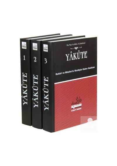 Yakute: Buhari ve Müslim'in Ricaliyle Gelen Hadisler-3 Kitap Takım - Ebu Muaz Seyfullah el-Çabukabadi - Daru's