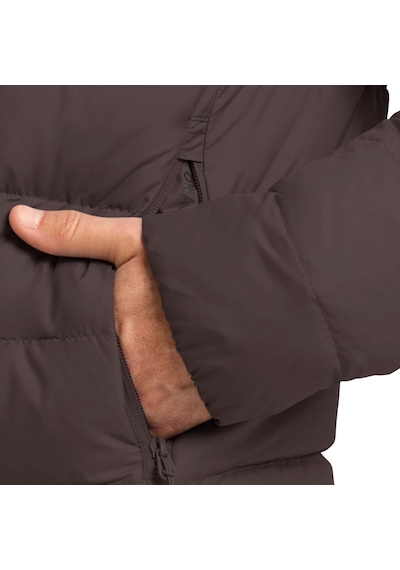Jack Wolfskın Jack Wolfskin Ather Down Hoody Rds Erkek Kahverengi Outdoor Ceketi D0108 Kahve