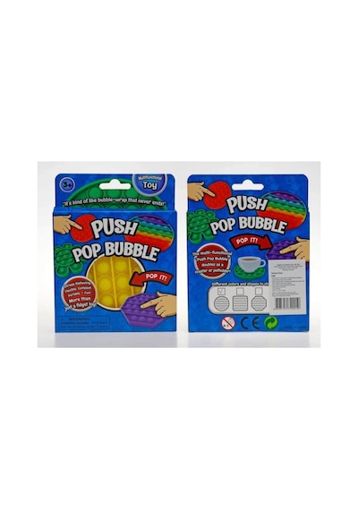 Pop It Pıtpıt Oyunu - Sarı Yuvarlak