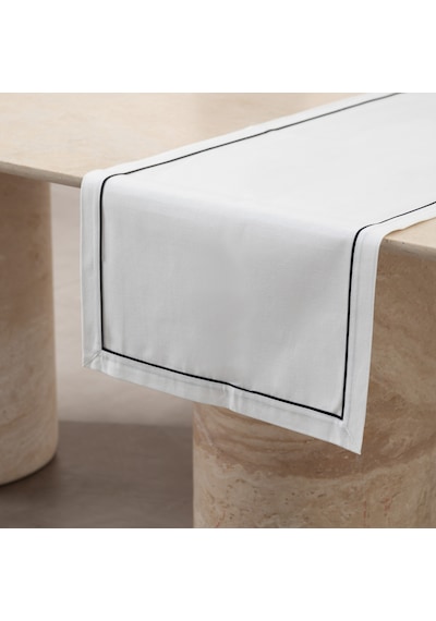 Mudo Home Buldan Keteni Runner Siyah Biyeli 50x130 Ekru