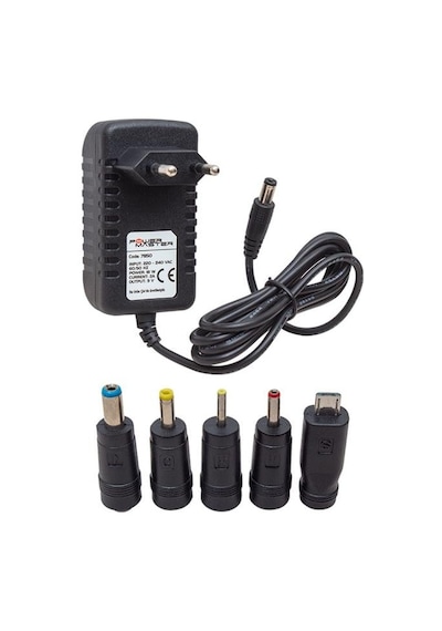 Pm-7850 9 Volt - 2 Amper 5 Uçlu Universal Tablet Pc Adaptörü