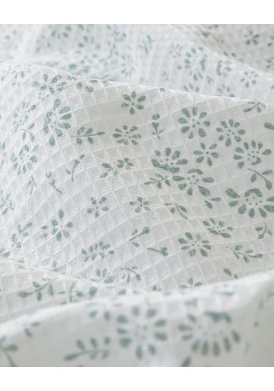 Bloomlet Tek Kişilik Pike 150x220 Cm Yeşil