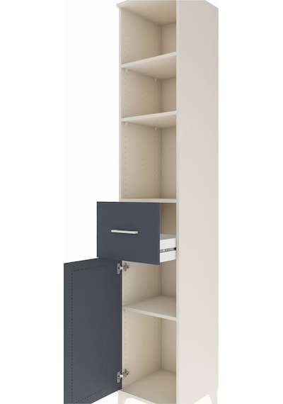 Hyperion Dolap 4 Raflı Tek Çekmeceli Tek Kapaklı 44x44x243 Ay... Aytaşı