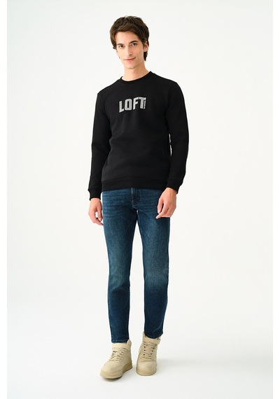 Loft Erkek Sweatshirt Lf2037697 BEYAZ