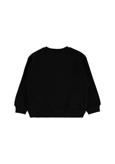 Civil Boys No Limits Baskılı 6-9 Yaş Sweatshirt - Siyah
