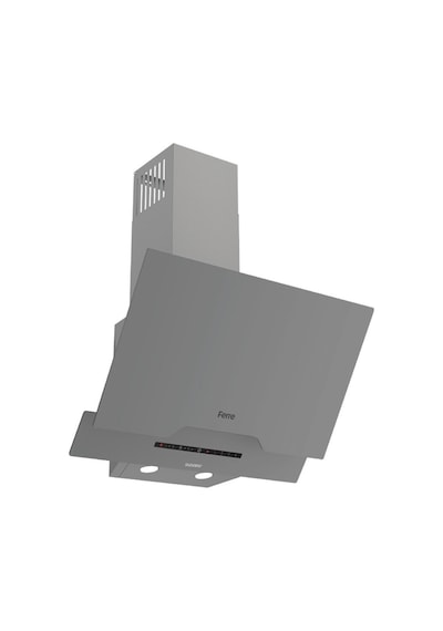Fryart QEP64CPR - SC408-WFA - D065-SA Gri Cam Ankastre Set