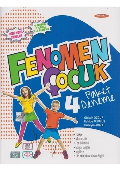 Fenomen Çoçuk 4. Sınıf Tüm Dersler Paket Deneme