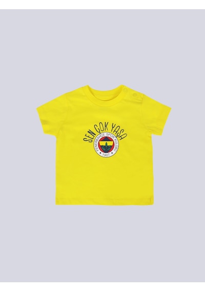Fenerbahçe Bebek Sen Çok Yaşa Tshırt SARI