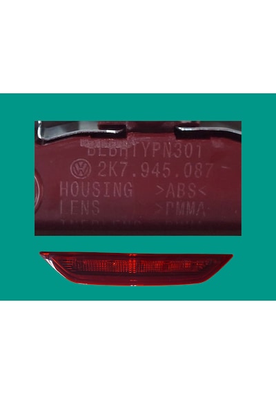 Vw Caddy 2021 Sonra Uyumlu Ek Fren Lambası 3.stop Lambası Ledlı- 2k7945087