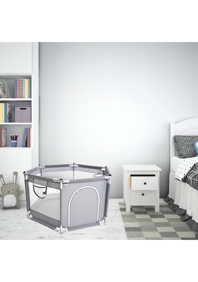 Vavbaby Bebek Ve Çocuk Güvenli Oyun Alanı & Oyun Parkı Top Havuzu 120 Cm Çap