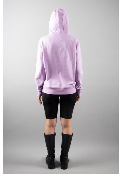 Lila 2 Iplik Kapüşonlu Sweatshirt Çok Renkli