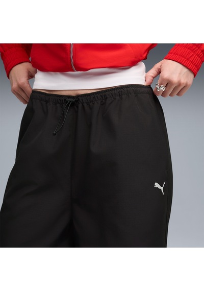 Puma Wardrobe Essentials Parachute Kadın Siyah Pantolon 632044 2800282
