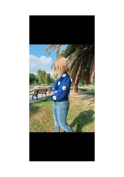 El Örgüsü Yetişkin Hırka