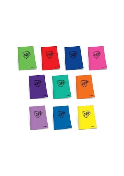 Çınar College 60 Yaprak A4 Düz Çizgisiz Defter Pp Kapak - 4 Adet Çok Renkli