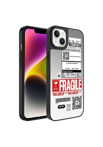 Apple Uyumlu iPhone 14 Plus Kılıf Aynalı Desenli Kamera Korumalı Parlak Zore Mirror Kılıf
