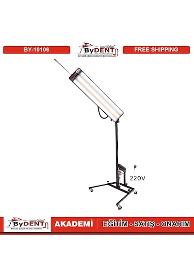 Pdr Boyasız Göçük Düzeltme 3 Ledli Profesyonel Büyük Lamba Akrobat + Dimmer