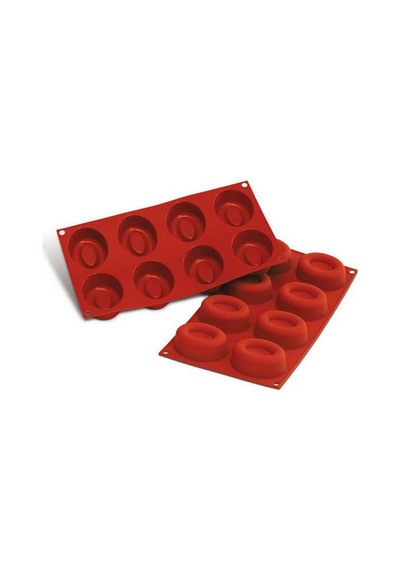 Silikomart Sf085 Büyük Oval Savarin Kek Kalıbı