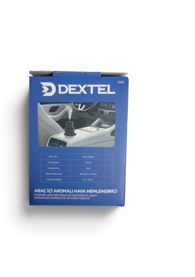 Dextel - Şarjlı Araç İçi Aroma Difüzörü - Hava Nemlendirici - Lazerli Tavan Ambians Aydınlatmalı - Oda Ve Oto Parfümü 001