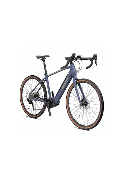 Kron Potenza - 28" - Gravel 18.5' - 10 Vites - Elektrikli - Mat Gri-yeşil/mat Füme Gri Yeşil