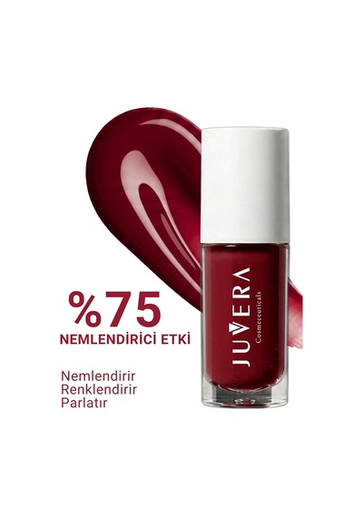 Juvera Lip Gloss Cherry 3 İn 1 Nemlendirici Renkli Dudak Parlatıcısı, 5 Ml