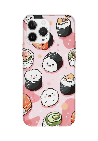 İphone 12 Pro Max Uyumlu Baskılı Şeffaf Telefon Kılıfı Koleksiyon: Kawaiimilk Dreamies 1