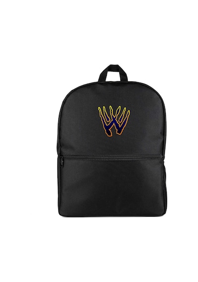 Wolverine Logo Siyah Sırt Çantası