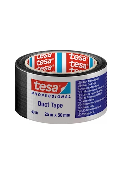 Tesa 4610 Duck Bantı Siyah 50 Mm 25 Metre