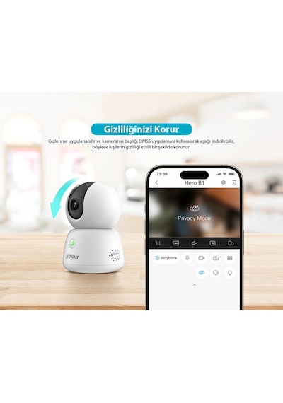 Hero B1 Akıllı Kamera - 2k 3mp Akıllı Wifi Kamera Kablosuz Ev Kamerası Dahua Türkiye
