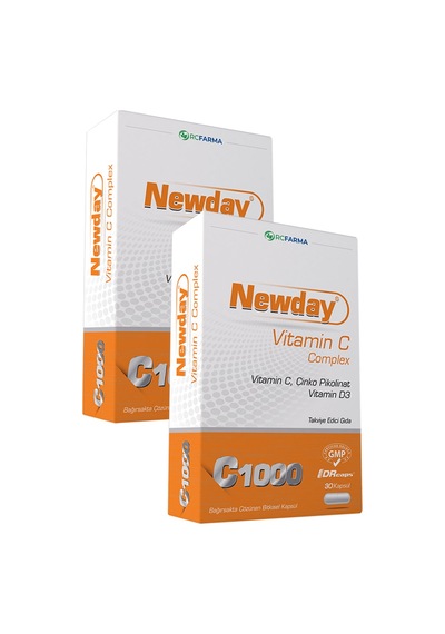 Newday Vitamin C Complex Kapsül 2X