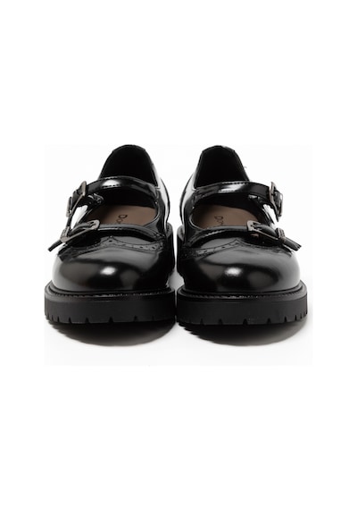 Abrasivato Pelle Nero Oxford Klasik Kadın 745784dm Donna Serena 5784dm Abras Pel Ner/oxo Ner Abrasivato Pelle Nero