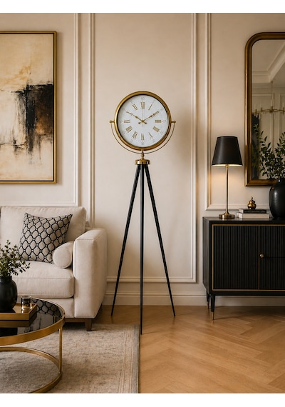 Pure Gold Tripod Ayaklı Saat