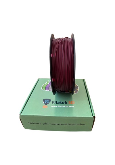 Hyper 1.75mm Bordo 1kg-hızlı 3d Yazıcı Filamenti - Profesyonel Baskı Çok Renkli