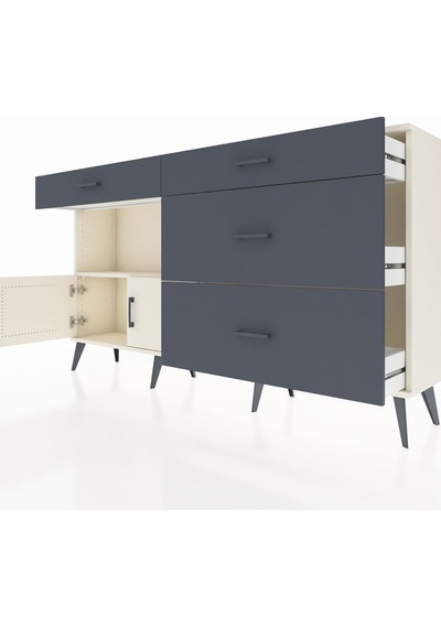 Arges Konsol Tek Raflı 4 Çekmeceli 2 Kapaklı 176x30x99 Aytaşı-ayt Aytaşı-aytaşı/antrasit Arges Konsol Tek Raflı 4 Çekmeceli 2 Kapaklı 176x30x99 Aytaşı-ayt Aytaşı-aytaşı/antrasit