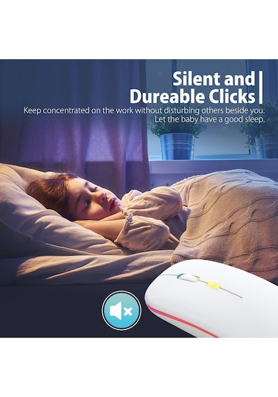 Blackbird Game Center BWM6 Kablosuz 1600DIı Işıklı Kablosuz Mouse