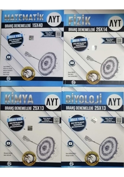 Bilgi Sarmal 2022 Ayt Matematik Fizik Kimya Biyoloji Branş Deneme