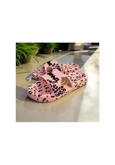 Gezer Leopar Desenli Kabartmalı .kaydırmaz Taban. Havuz Deniz Banyo Balkon Teras Ev Ve Sokak Terliği Pembe Gezer Leopar Desenli Kabartmalı .kaydırmaz Taban. Havuz Deniz Banyo Balkon Teras Ev Ve Sokak Terliği Pembe